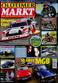 Deckblatt Oldtimer Markt (10/2012)